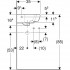 Раковина Geberit Selnova 500.326.01.1 (41х41 см.)