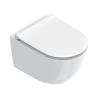 Підвісний унітаз з кришкою Catalano Sfera 50x35, білий (0511500001_0551200001)
