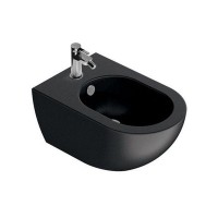 Біде підвісне Catalano Sfera з набором фіксаторів, чорний матовий (1BSF54NS / 5KFST00) /новий артикул 1BSF54NS_9056060000/