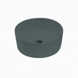 Умивальник на стільницю Nic Design Ovvio 42х16 см, Cemento matt (001451047)