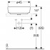 Geberit VARIFORM 500.769.01.2 Раковина d=45 см.