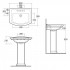 WT0102AWHA Rak Ceramics Washington П'єдестал