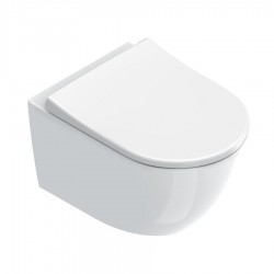 Підвісний унітаз з кришкою Catalano Sfera 50x35, білий (0511500001_0551300001)