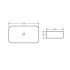 Раковина-чаша Qtap Tern 600x350x135 White QT17118140W