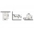 Біде підвісне IDEVIT Halley 3206-2605