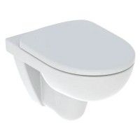 Geberit Selnova 501.751.00.1 Унітаз підвісний Rimfree, з сидінням з кришкою SoftClose, QuickFix, 53 см.