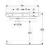 Geberit Xeno2 500.533.01.1 Раковина 90 см.