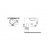 Myra Mini Умивальник 36 см чорний, правий 0201-0365-07 IDEVIT
