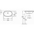 41625001 Villeroy & Boch O.Novo Раковина 53*32 см.