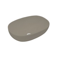 Умивальник на стільницю Nic Design Milk 54x40x17, Sabbia (001285051)