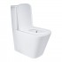 Унітаз підлоговий Qtap Tern Ultra Quiet безобідковий з сидінням Soft-Close QT17222175AUQ1W White