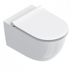 Підвісний унітаз з кришкою Catalano Sfera 55х35, Bianco Satinato (0511550021/0551200021)