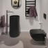 Умивальник окремо стоячий Nic Design Ovvio 45x85 см, antracite matt (001455013)