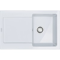 Кухонна мийка FRANKE MARIS MRK 611-78 оборотна, біла (124.0381.390) 780х510 мм.