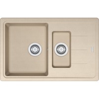 Кухонна мийка FRANKE BASIS BFG 651-78 оборотна, бежева (114.0272.633) 780х500 мм.