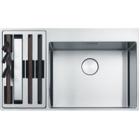 Кухонна мийка FRANKE BOX CENTER BWX 220-54-27 мала чаша ліворуч (127.0538.260) 860х510 мм.