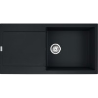 Кухонна мийка FRANKE MARIS MRG 611-97 XL оборотна, чорна матова (114.0675.978) 970х500 мм.