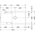 Кухонна мийка FRANKE MARIS MRG 611-97 XL оборотна, чорна матова (114.0675.978) 970х500 мм.