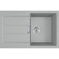 Кухонна мийка FRANKE SIRIUS 2 S2D 611-78 оборотна, сіра (143.0621.334) 780х500 мм.