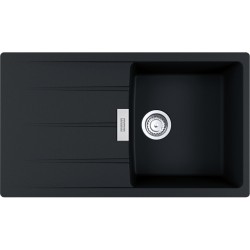Кухонна мийка FRANKE CENTRO CNG 611-86 онікс, оборотна (114.0701.823) 860х500 мм.