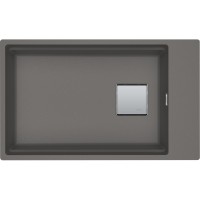 Кухонна мийка FRANKE KUBUS 2 KNG 110-62 оборотна, сірий камінь (125.0576.307) 760х460 мм.