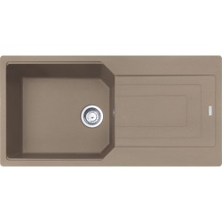 Кухонна мийка FRANKE URBAN UBG 611-100 XL оборотна, мигдаль (114.0701.793) 1000x500 мм.