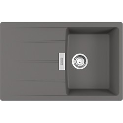 Кухонна мийка FRANKE CENTRO CNG 611-78 сірий камінь, оборотна (114.0701.814) 780х500 мм.