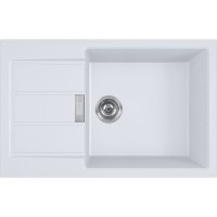 Кухонна мийка FRANKE SIRIUS 2 S2D 611-78 XL оборотна, біла (143.0621.338) 780х500 мм.