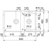 Кухонна мийка FRANKE BOX CENTER BWX 120-41-27 оборотна (122.0579.553) 820х520 мм.