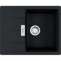 Кухонна мийка FRANKE CENTRO CNG 611-62 TL онікс, крило праворуч (114.0630.463) 620х500 мм.