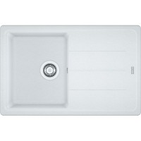 Кухонна мийка FRANKE BASIS BFG 611-78 оборотна, біла (114.0258.042) 780х500 мм.