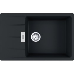 Кухонна мийка FRANKE CENTRO CNG 611-78 XL чорна матова, оборотна (114.0701.816) 780х500 мм.