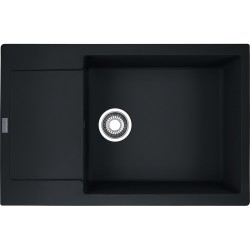Кухонна мийка FRANKE MARIS MRG 611-78 XL оборотна, чорна матова (114.0631.438) 780х500 мм.
