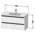 Тумба + раковина Duravit Ketho.2 K252840797+2367100000+005076000 100 см. Горіх