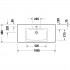 Тумба + раковина Duravit Ketho.2 K252840797+2367100000+005076000 100 см. Горіх