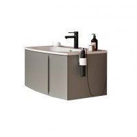 Royo 126476+123067 Тумба WAVE 80 + раковина Trend