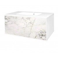 Шафка під умивальник Air-line 2000963129464 Tile White 1000