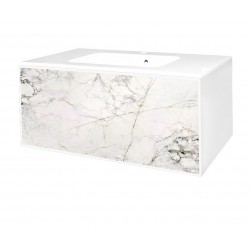 Шафка під умивальник Air-line 2000963129464 Tile White 1000