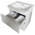 Тумба з раковиною Devit 753065W Frame 65 см. біла