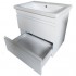 Тумба з раковиною Devit 753065W Frame 65 см. біла
