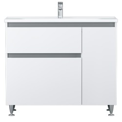 Тумба + раковина Am Pm X-Joy M85-FSR10036-WC10036WG38 100 см.