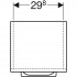 Пенал Geberit Selnova 501.272.00.1