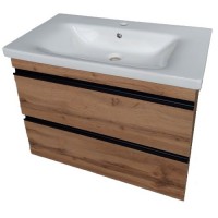 Тумба з раковиною Devit 753100O Frame 100 см. дуб
