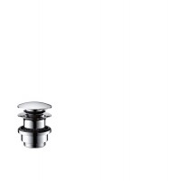 Донний клапан для раковини HANSGROHE Push-open 50100000