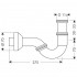 Сифон для біде HANSGROHE 55237000