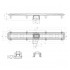 Devit D-Line 85010215 Душовий канал 85 см.