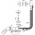 Сифон для ванни Mcalpine Siphons HC31M-S1