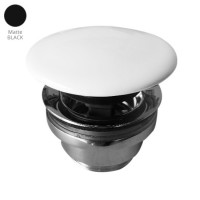 Донний клапан Simas Wave PLCE black matt