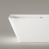 Ванна окремостояча Paa Quadro VAQUAWAS/00 160х75 см. Білий мат