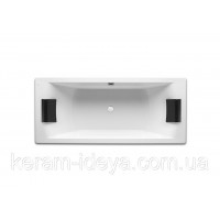 Ванна акрилова 180*80см ROCA HALL A248163000 з ніжками та підголівниками